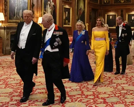 The Royal Family Deploy Red Carpet During Demonstrations; Kimmel Taken Off Air Over Kirk Comments