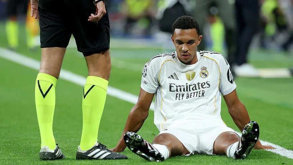 Trent Alexander-Arnold sustains early injury in the Spanish giants UCL fixture