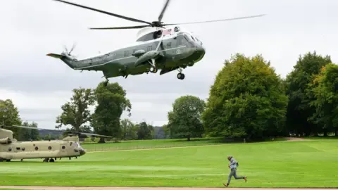 Trump Rerouted and Compelled to Swap Aircraft On the Way to Stansted Airport